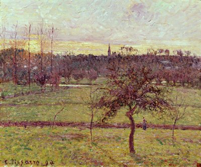 Paesaggio a Eragny, 1894 da Camille Jacob Pissarro